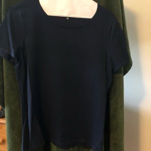Large Women’s navy blue lightweight sweater